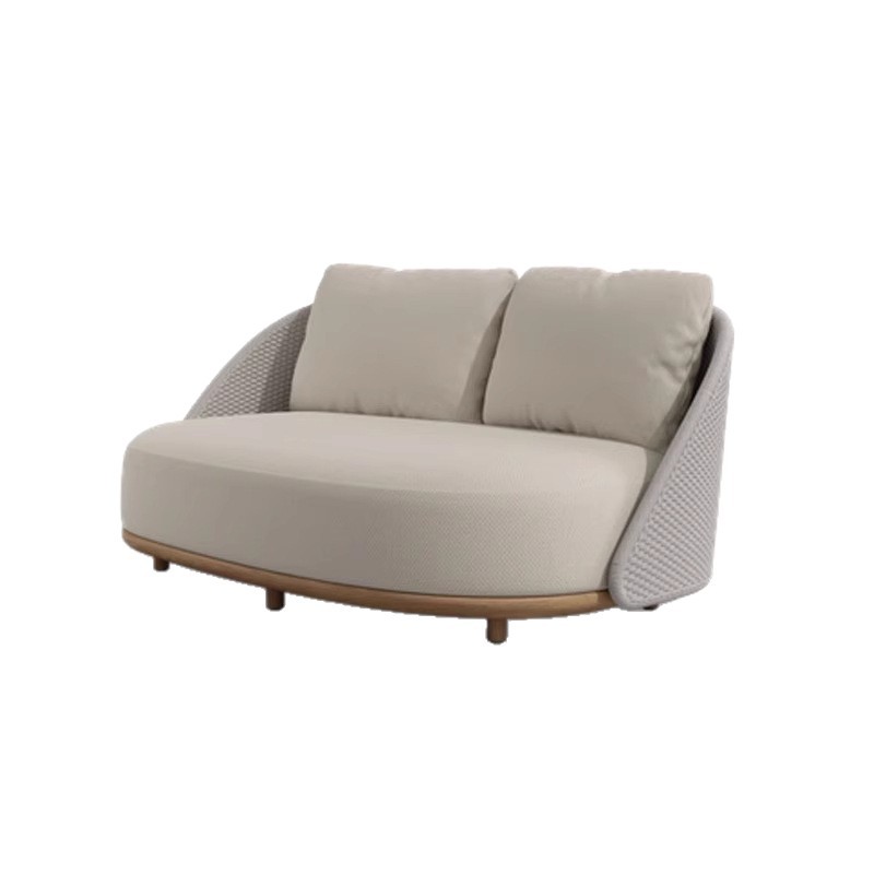 Outdoor Furniture Hotel - Sofa kayu jati Nordik untuk luar