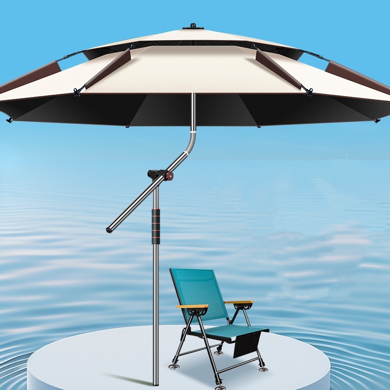 Parasol Umbrella Large - Payung Pancing Dua Lapis 2.0-2.6M Payung