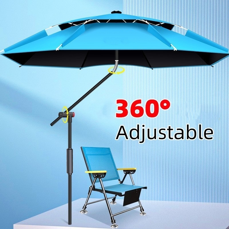 Parasol Umbrella Large - Payung memancing biru 2.0-2.6 meter, payung