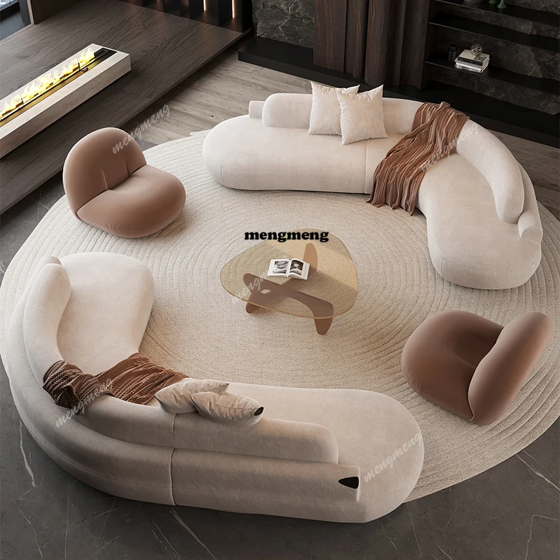 Outdoor Furniture L Shape - Sofa Ruang Tamu Puffs Cloud, Sofa
