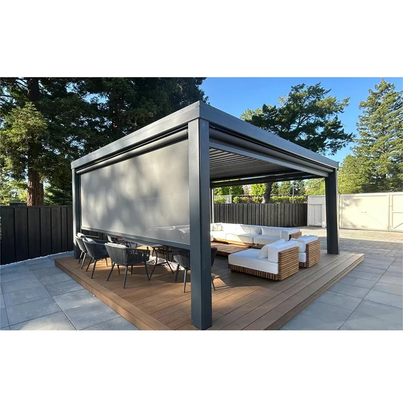 Outdoor Furniture Gazebo - # Gazebo Modern Bermotor 6x6 3x3,
