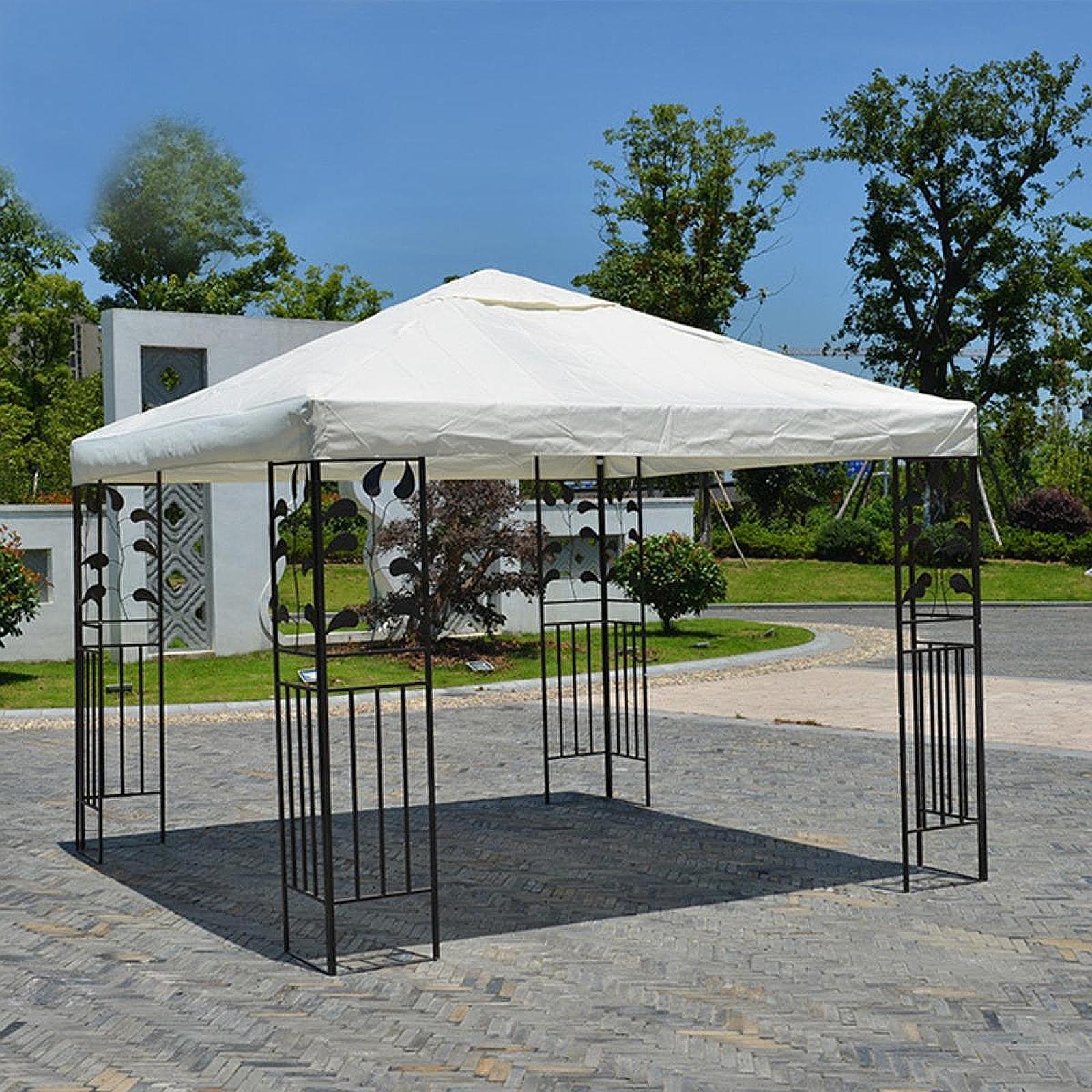 Penutup Atas Kanopi dengan Ven - Outdoor Furniture Gazebo ulasan dan harga
