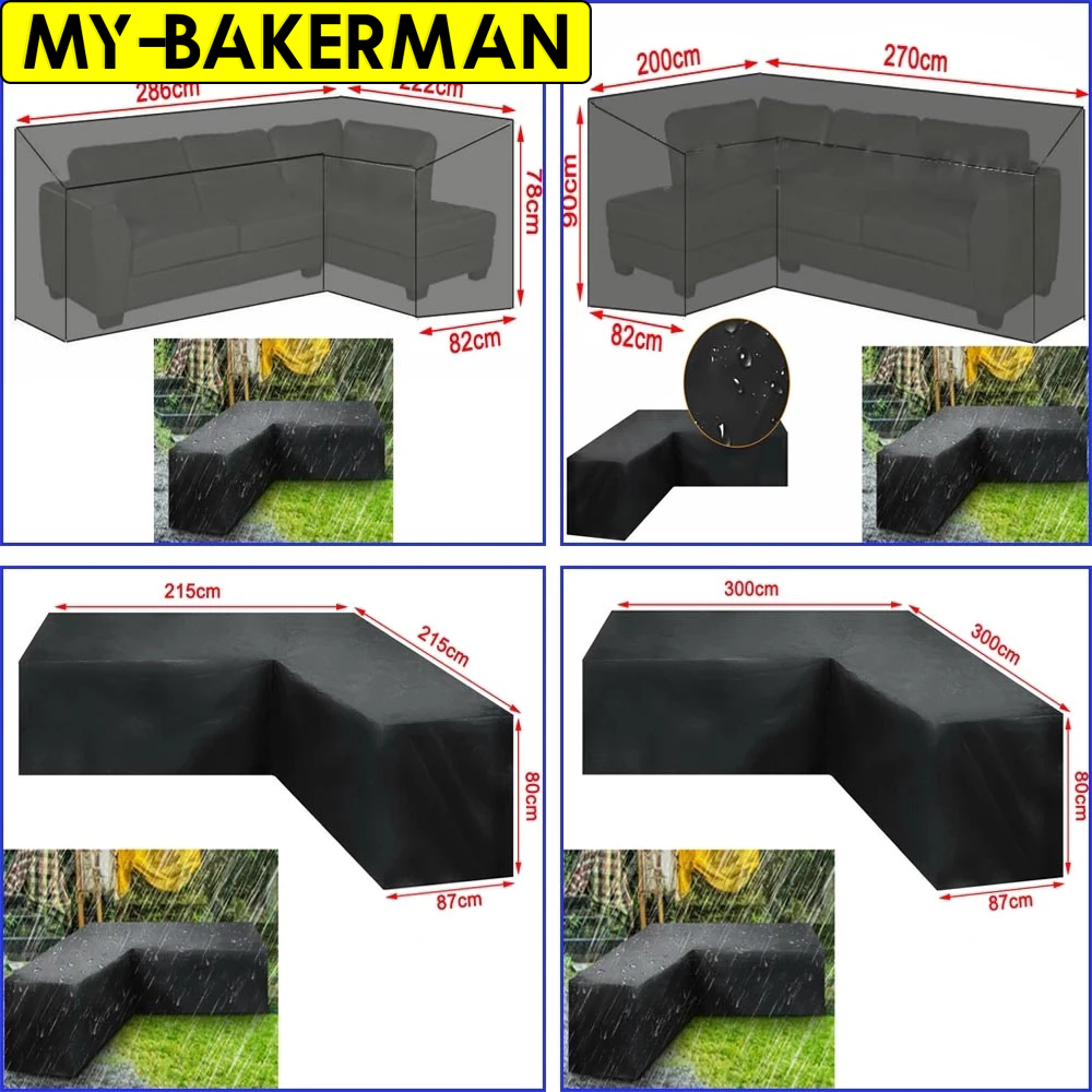 Penutup Tahan Air Furnitur Ben - Outdoor Furniture L Shape ulasan dan harga