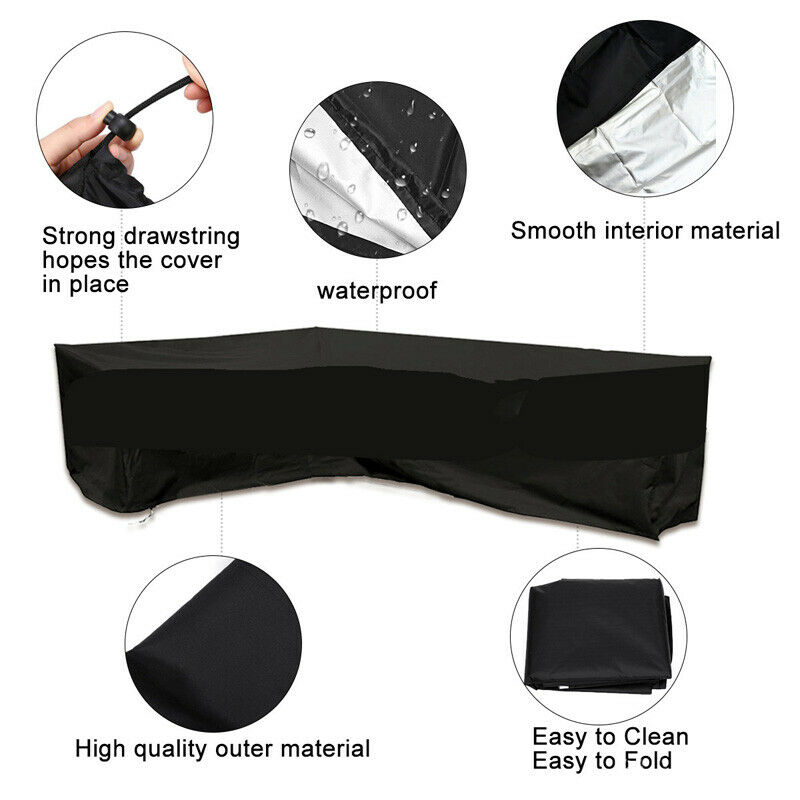 Penutup Tahan Air Furnitur Ben - Outdoor Furniture L Shape ulasan dan harga
