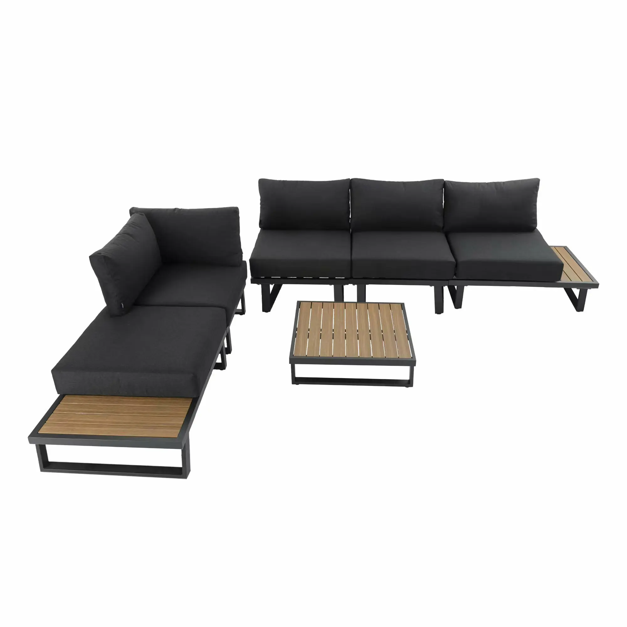 -Furnitur teras Papasan sudut  - Outdoor Furniture L Shape ulasan dan harga