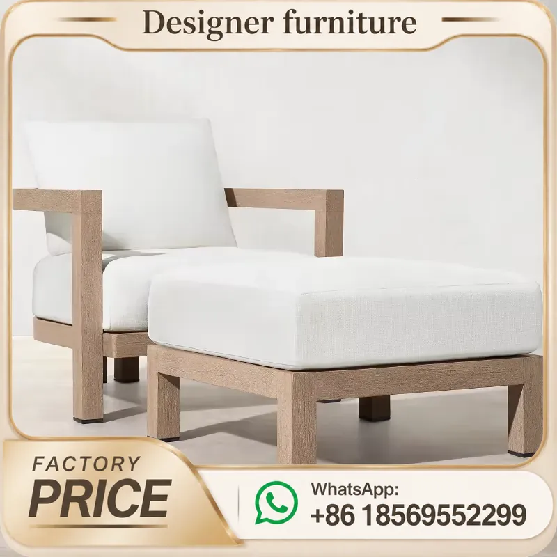 Set Sofa Kayu Jati Tahan Air u - Outdoor Furniture Hotel ulasan dan harga