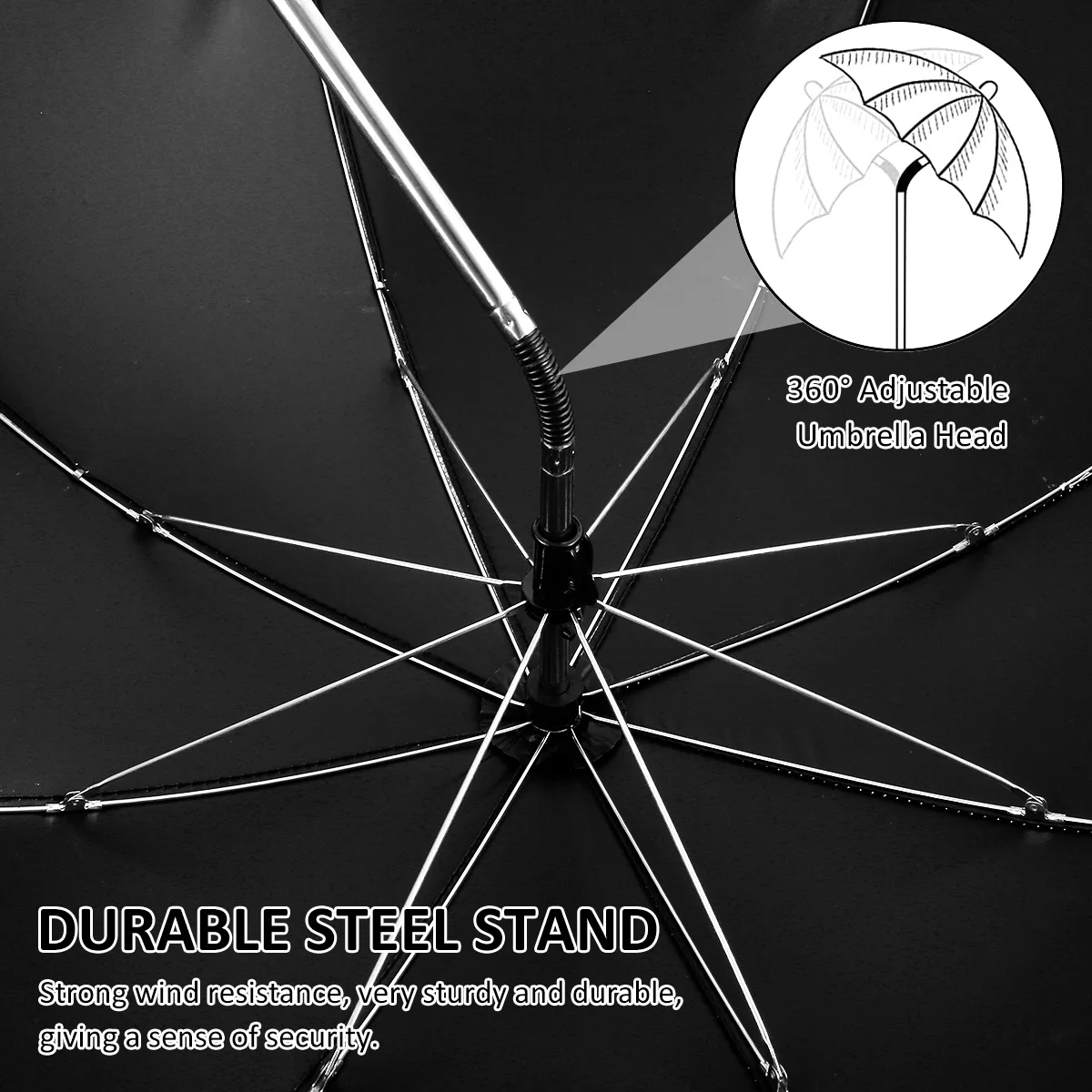Payung Kursi Pantai Payung Ker - Parasol Umbrella Large ulasan dan harga