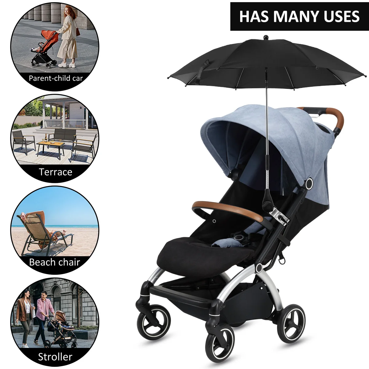 Payung Kursi Pantai Payung Ker - Parasol Umbrella Large ulasan dan harga