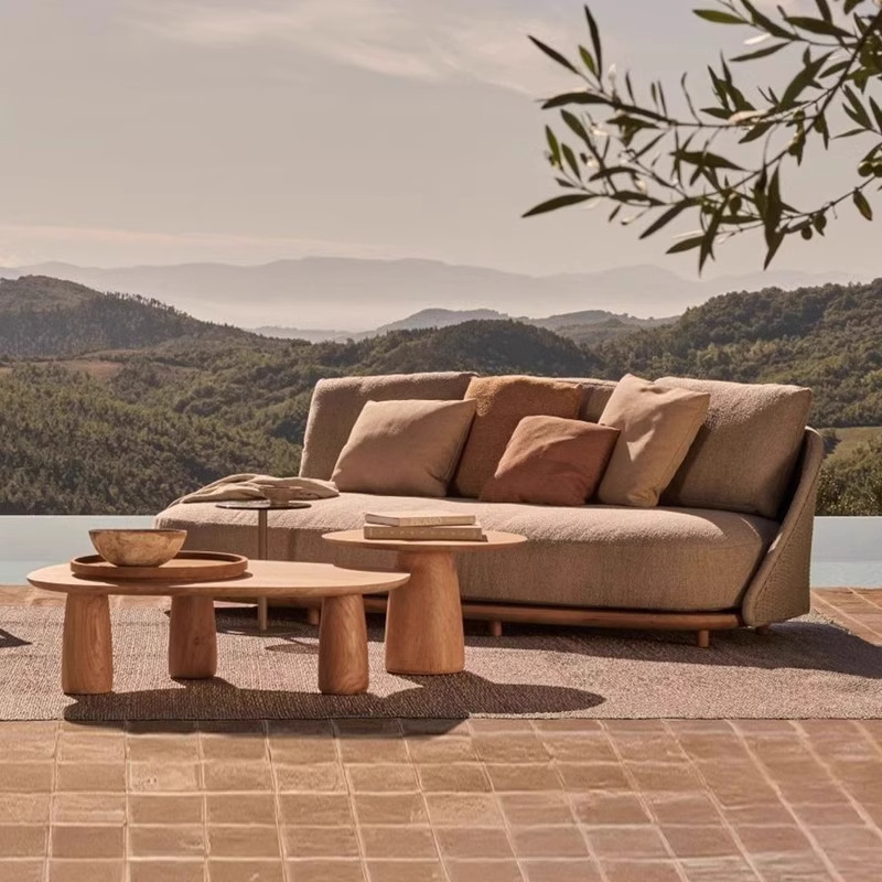 Sofa kayu jati Nordik untuk lu - Outdoor Furniture Hotel ulasan dan harga