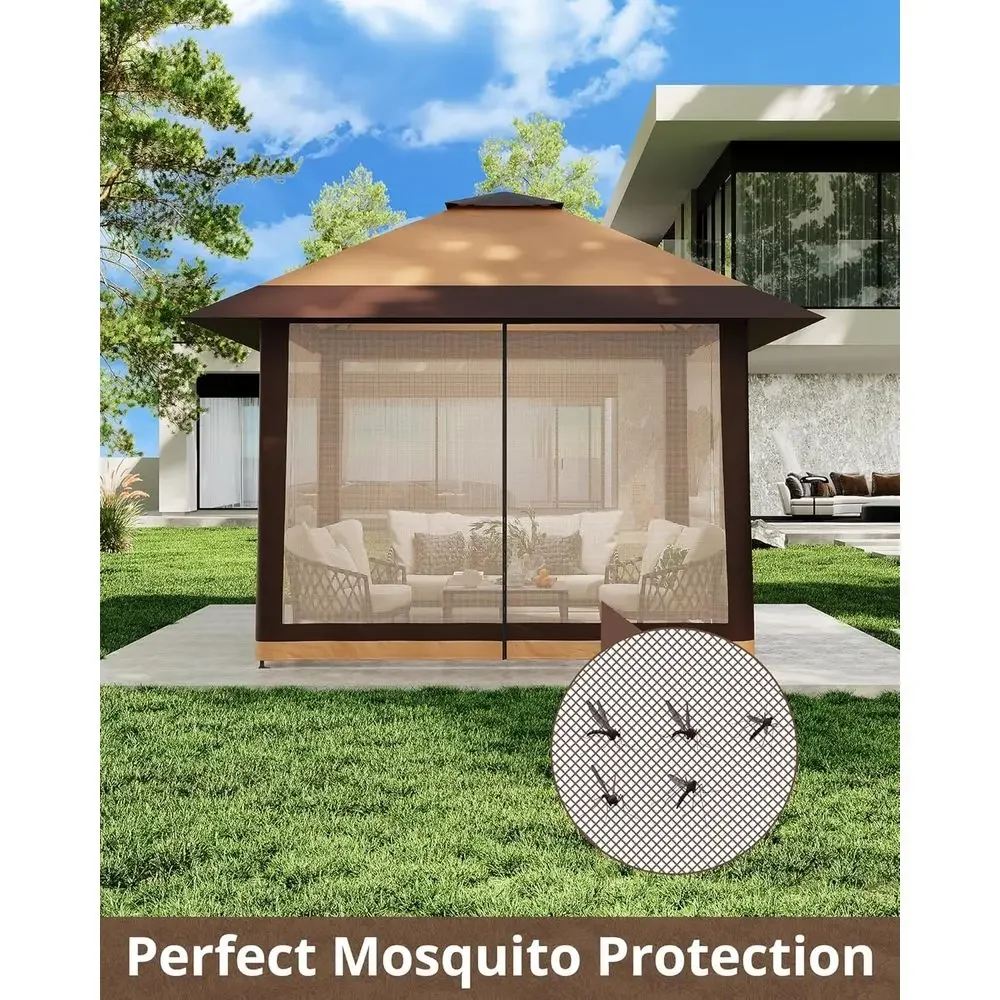 Gazebo Luar Ruangan 13x13 deng - Outdoor Furniture Gazebo ulasan dan harga