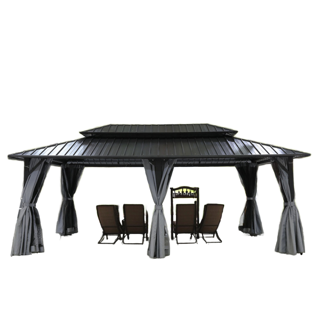 Kanopi & Gazebo Pergola Rangka - Outdoor Furniture Gazebo ulasan dan harga