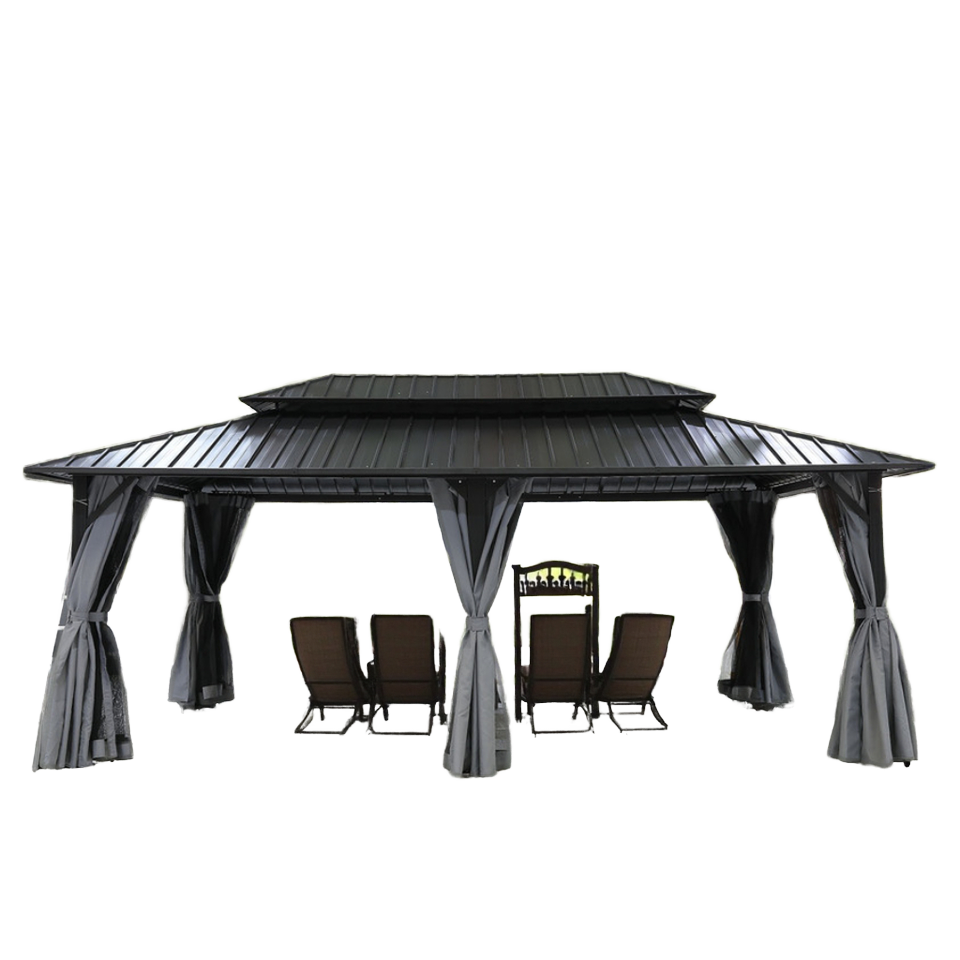 Kanopi & Gazebo Pergola Rangka - Outdoor Furniture Gazebo ulasan dan harga