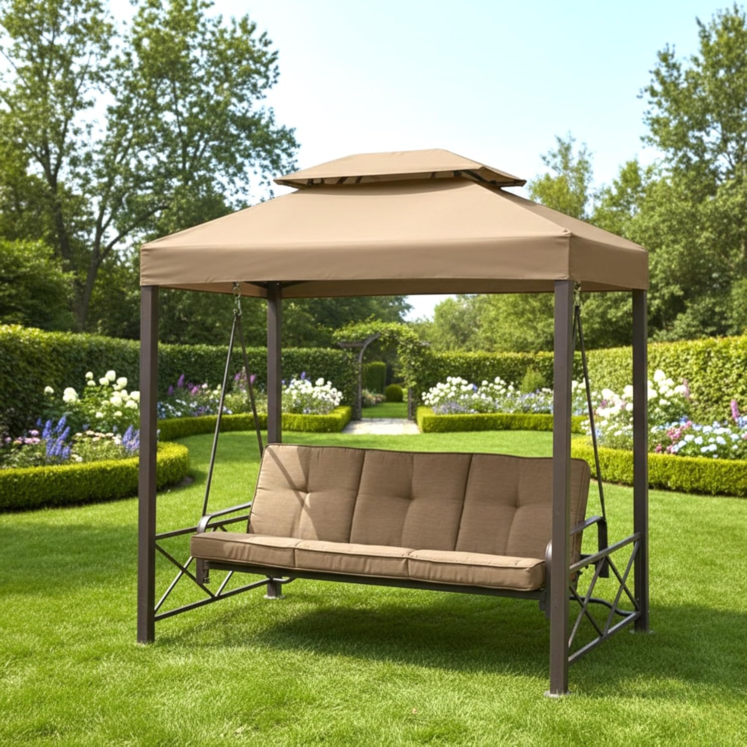 Penutup Atas Kanopi Pengganti  - Outdoor Furniture Gazebo ulasan dan harga