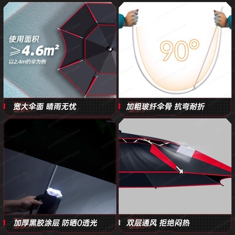 Payung Taman Lipat Dua Lapis 1 - Parasol Umbrella Large ulasan dan harga