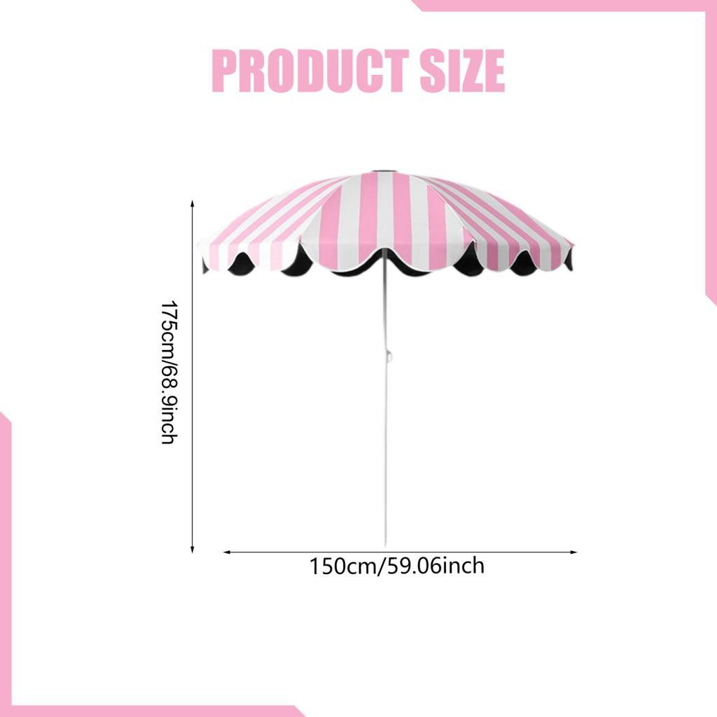 Payung Teras Luar Ruangan Taha - Parasol Umbrella Large ulasan dan harga