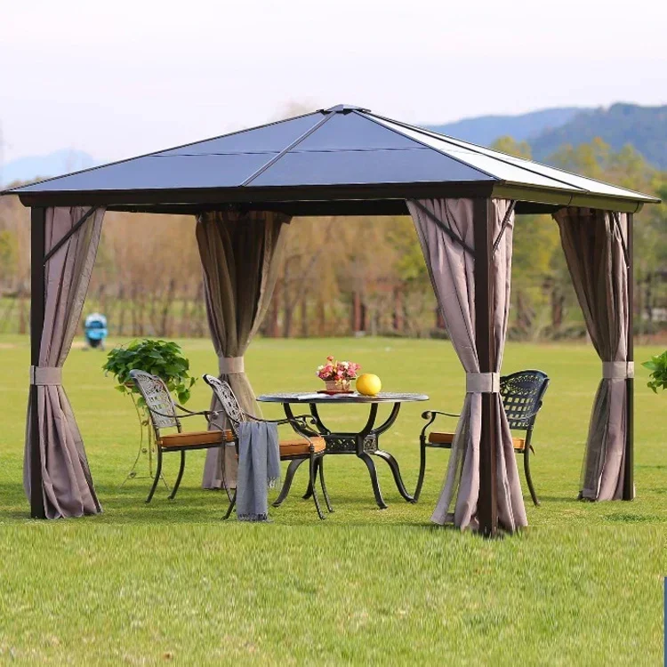 l Furnitur Taman Khusus 10X12  - Outdoor Furniture Gazebo ulasan dan harga