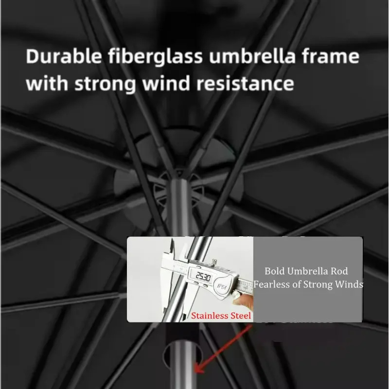 Payung Pancing Baja Anti Karat - Parasol Umbrella Large ulasan dan harga
