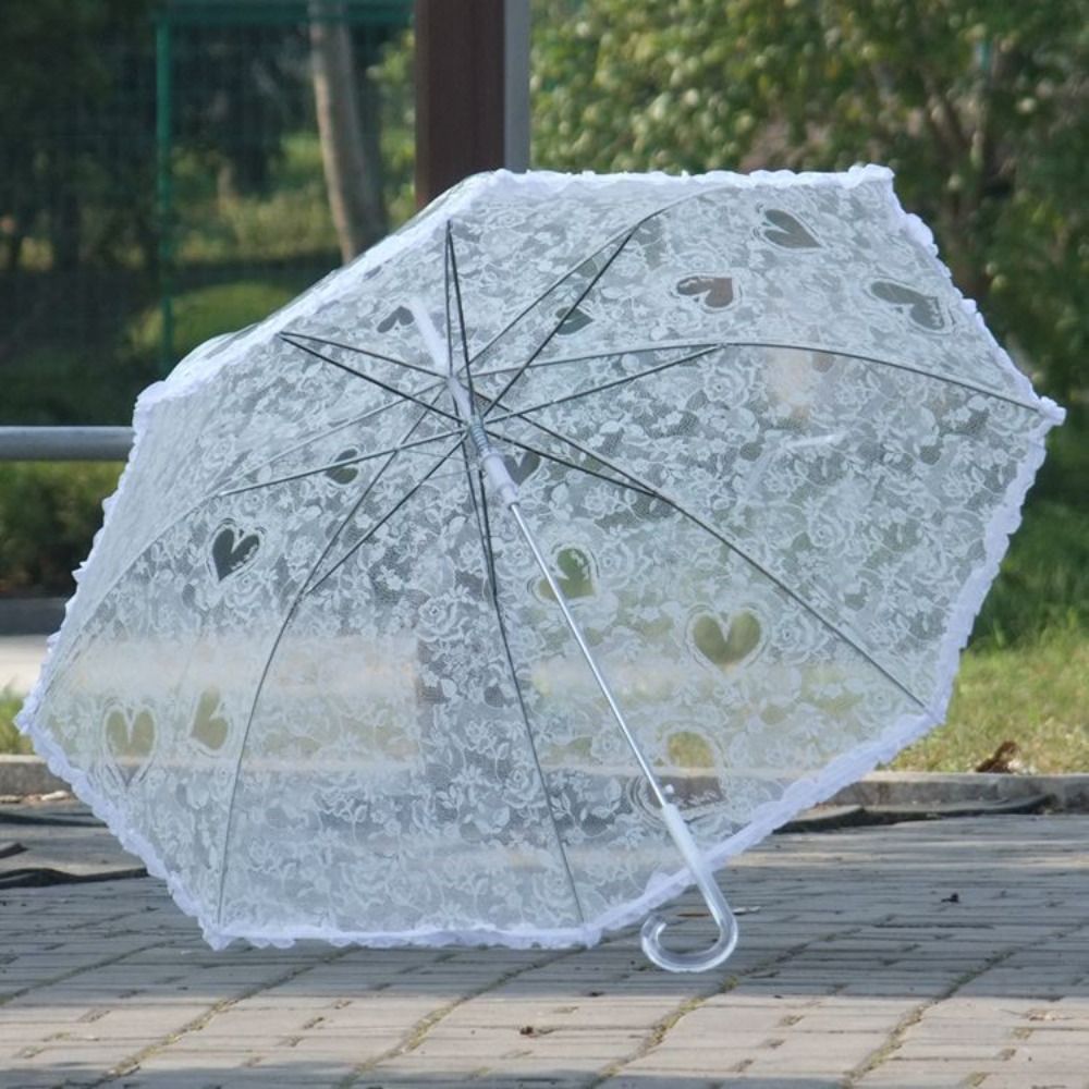 Payung Lipat Vintage Berenda T - Parasol Umbrella Large ulasan dan harga