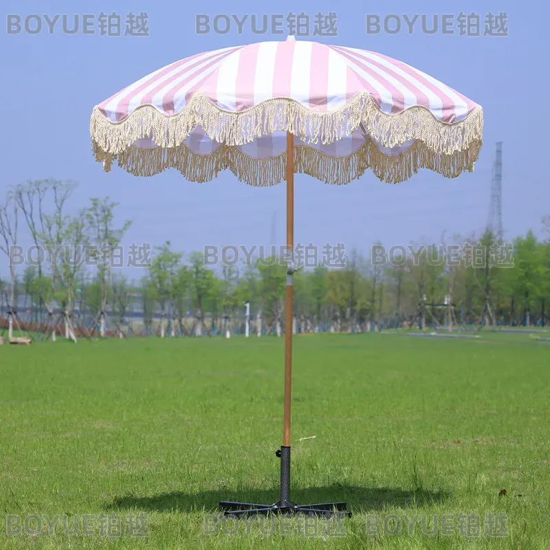 Payung pantai besar berbingkai - Parasol Umbrella Large ulasan dan harga
