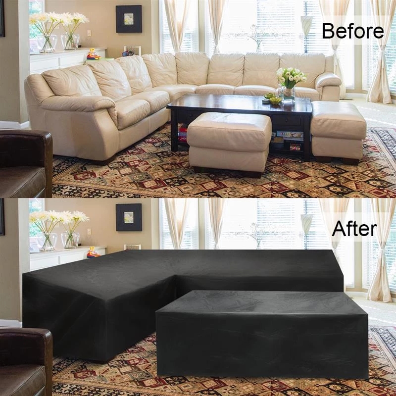 Penutup Furnitur Luar Ruangan  - Outdoor Furniture L Shape ulasan dan harga