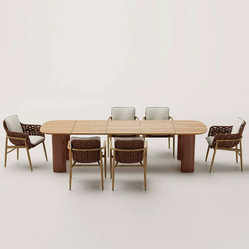 Set Meja dan Kursi Makan Luar  - Outdoor Furniture Hotel ulasan dan harga