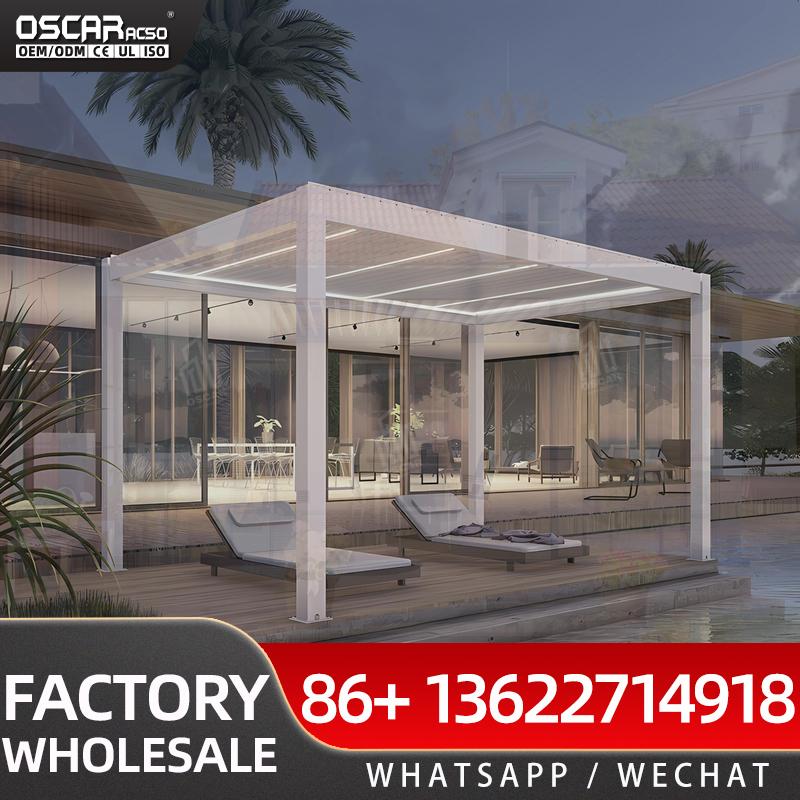 Pergola Atap Tetap Mewah Biokl - Outdoor Furniture Gazebo ulasan dan harga