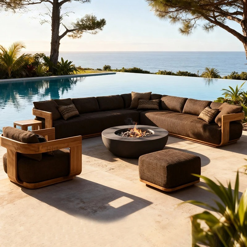 Sofa, dengan Bantal Tahan Air  - Outdoor Furniture Hotel ulasan dan harga