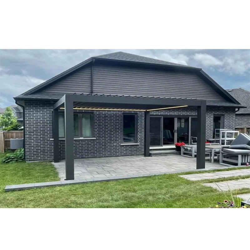#   Gazebo Modern Bermotor 6x6 - Outdoor Furniture Gazebo ulasan dan harga