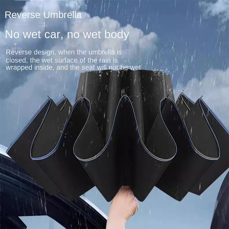 Payung Lipat Ekstra Besar Baru - Parasol Umbrella Large ulasan dan harga